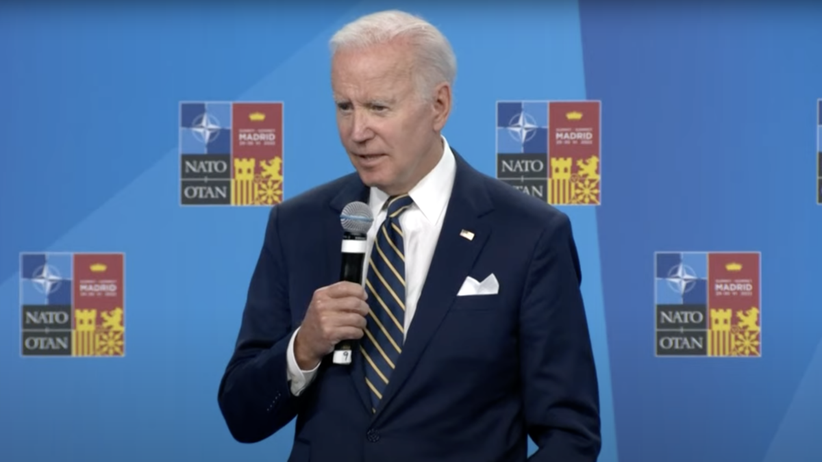 Joe Biden holds news conference from NATO summit in Madrid