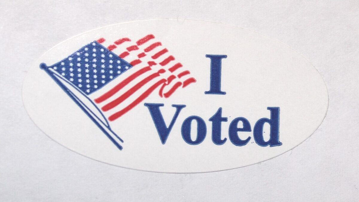 voter sticker