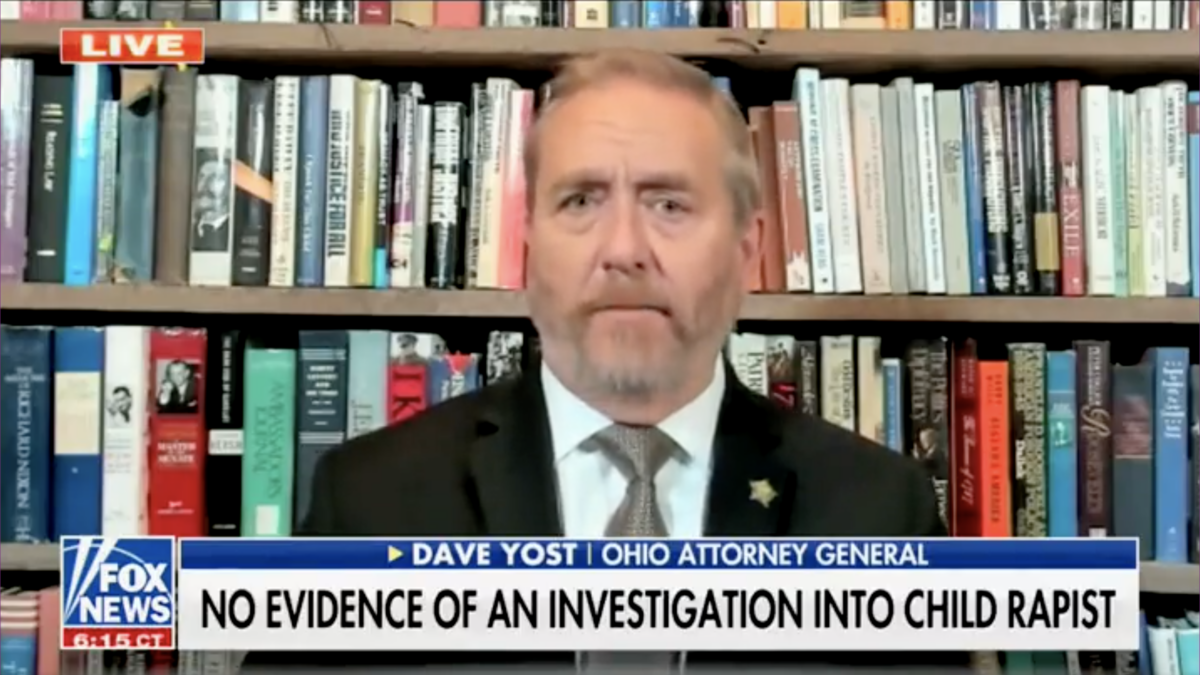 Ohio AG Dave Yost on Fox News