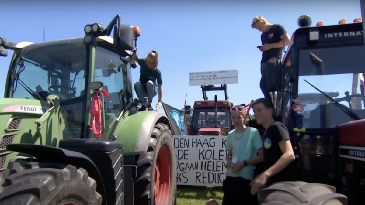 Dutch Farmer Protests