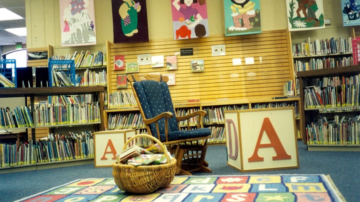 San Jose Public Library children's section