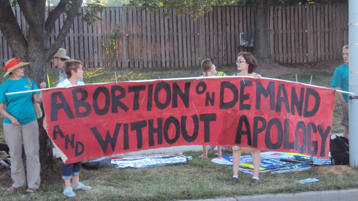 abortion activists