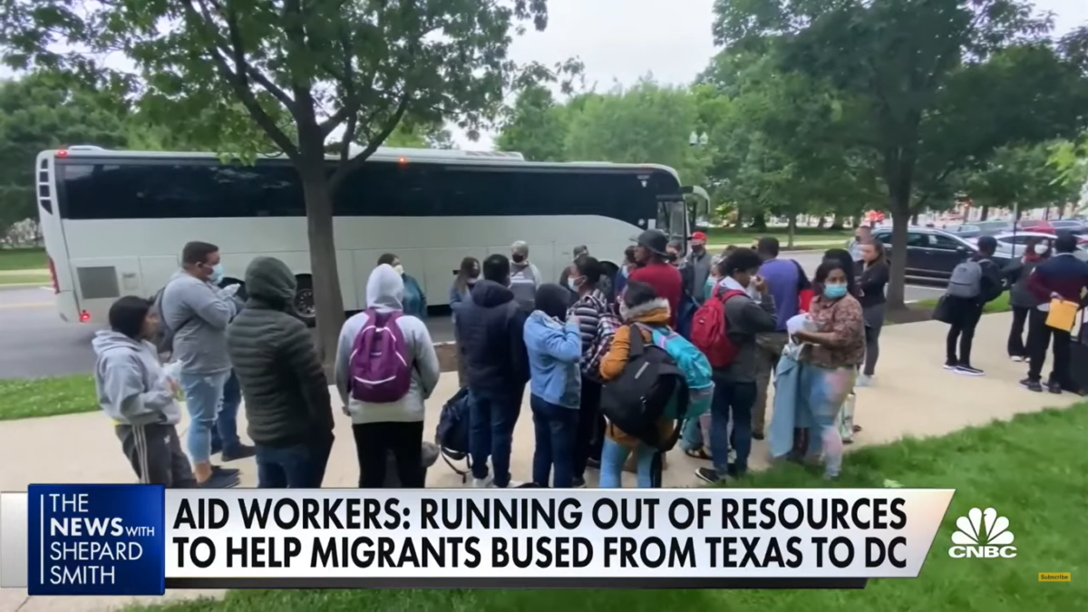 Illegal Immigrants Bused to DC