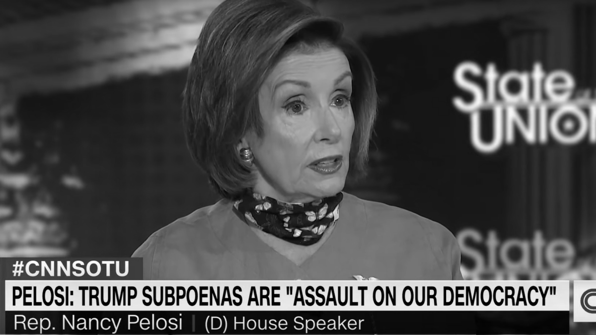 Speaker of the House Nancy Pelosi discusses weaponized DOJ investigationson CNN.