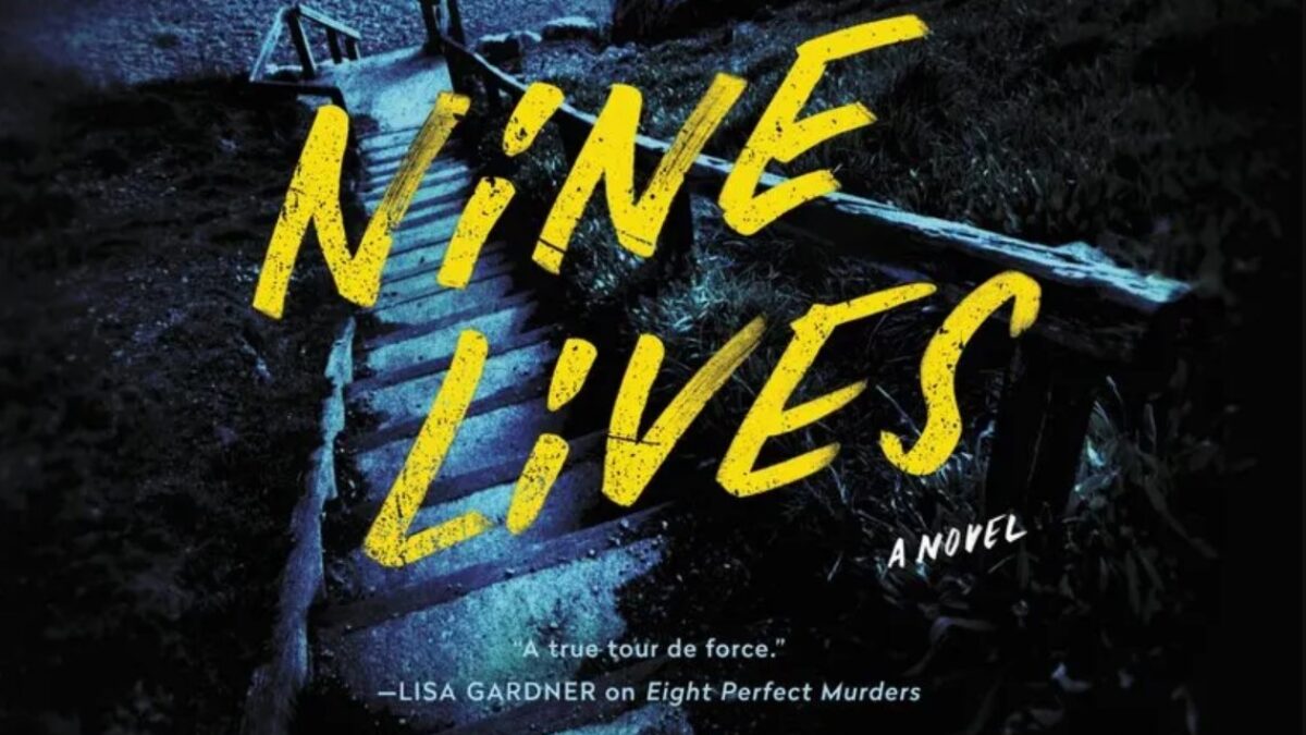 thriller novel Nine Lives book cover