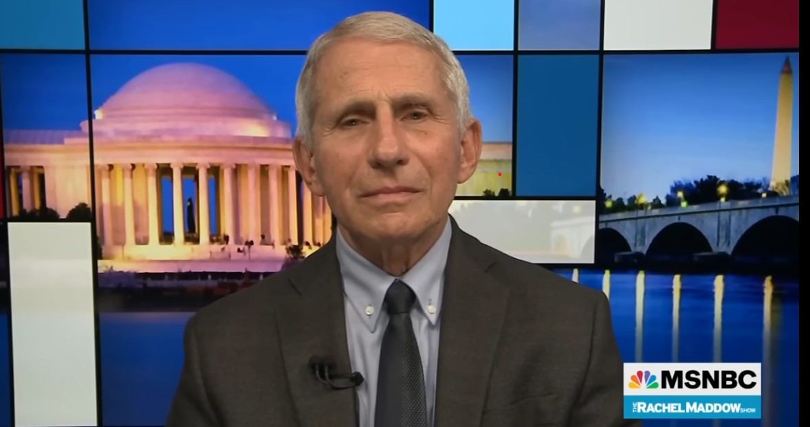 Dr. Anthony Fauci on MSNBC with Rachel Maddow