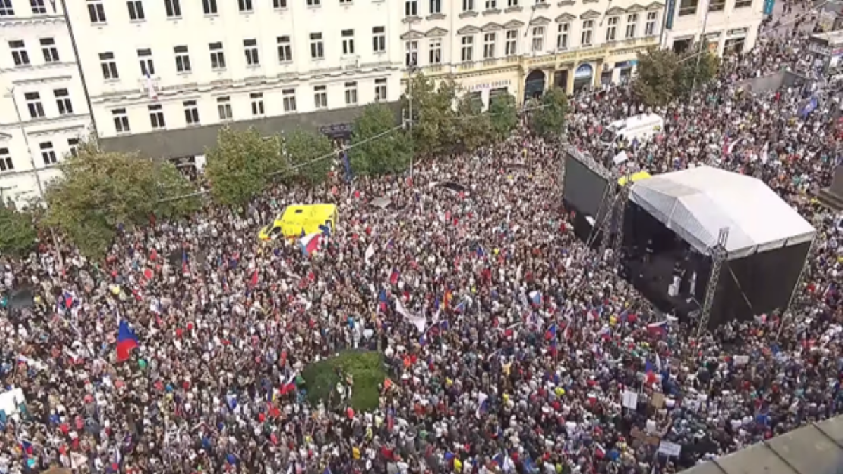 Protests in the Czech Republic