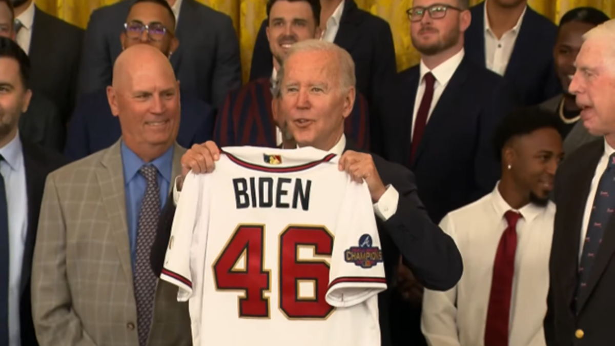 Biden hosting Braves at white house