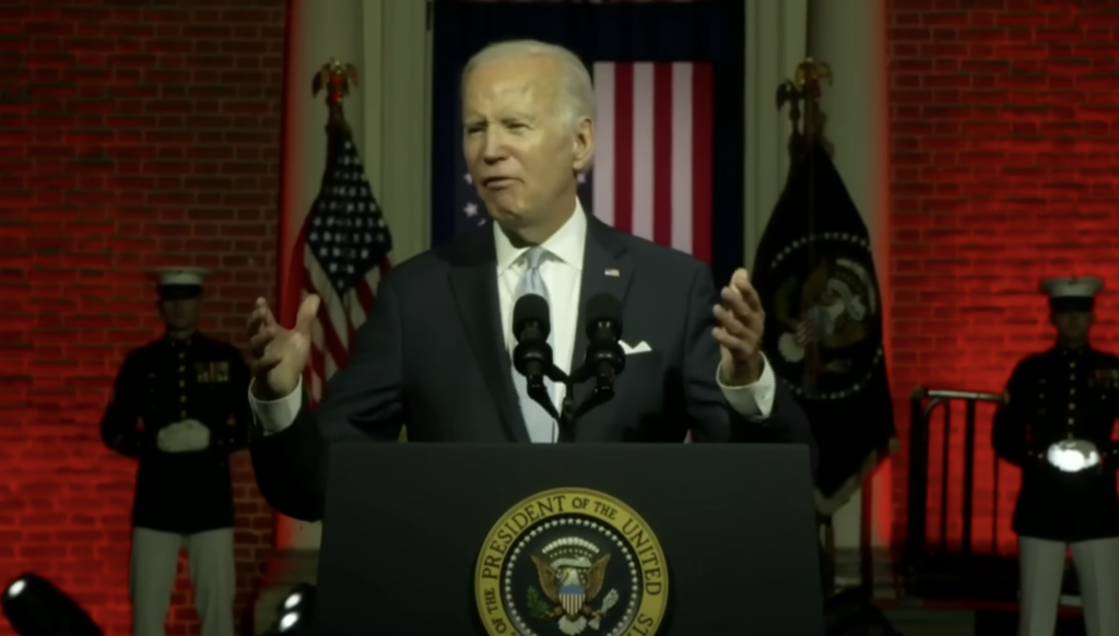 Biden’s Declaration Of War On Half The Country Is An Election Ploy