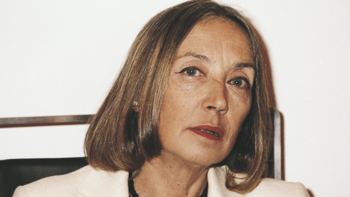 Oriana Fallaci in 1987