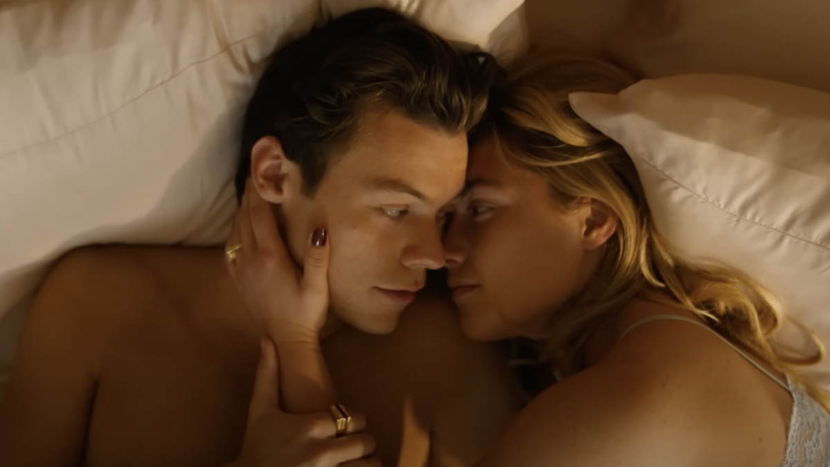 Florence Pugh and Harry Styles in Don't Worry Darling