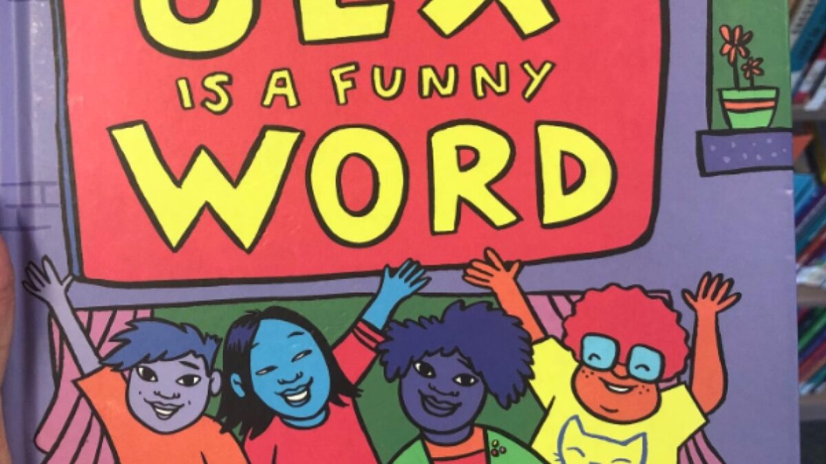 The New Philippics posted book cover: Sex Is A Funny Word