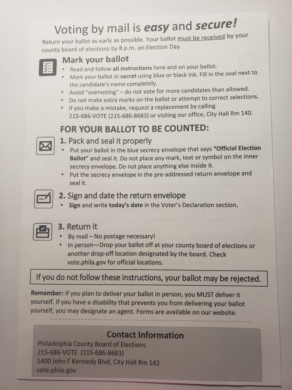 PA Secretary of State Flouts Supreme Court Mail-In Ballot Ruling