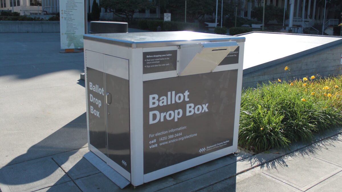 ballot dropbox for mail-in ballots