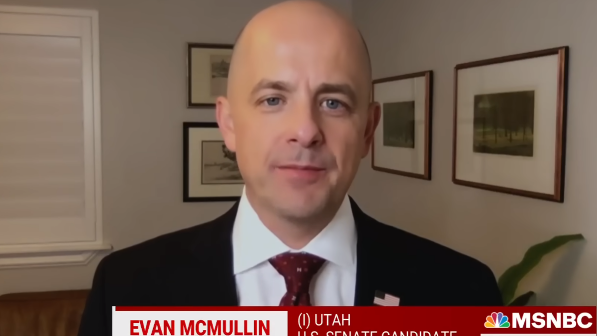 Evan McMullin on MSNBC