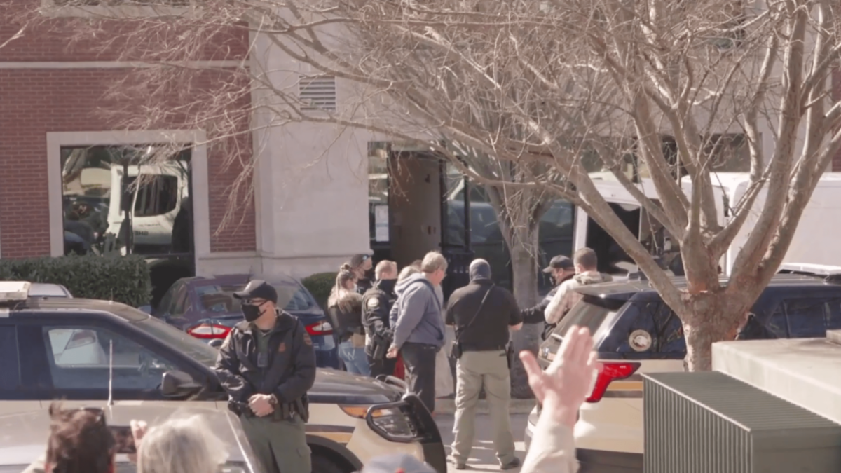 pro-lifers arrested outside of abortion facility