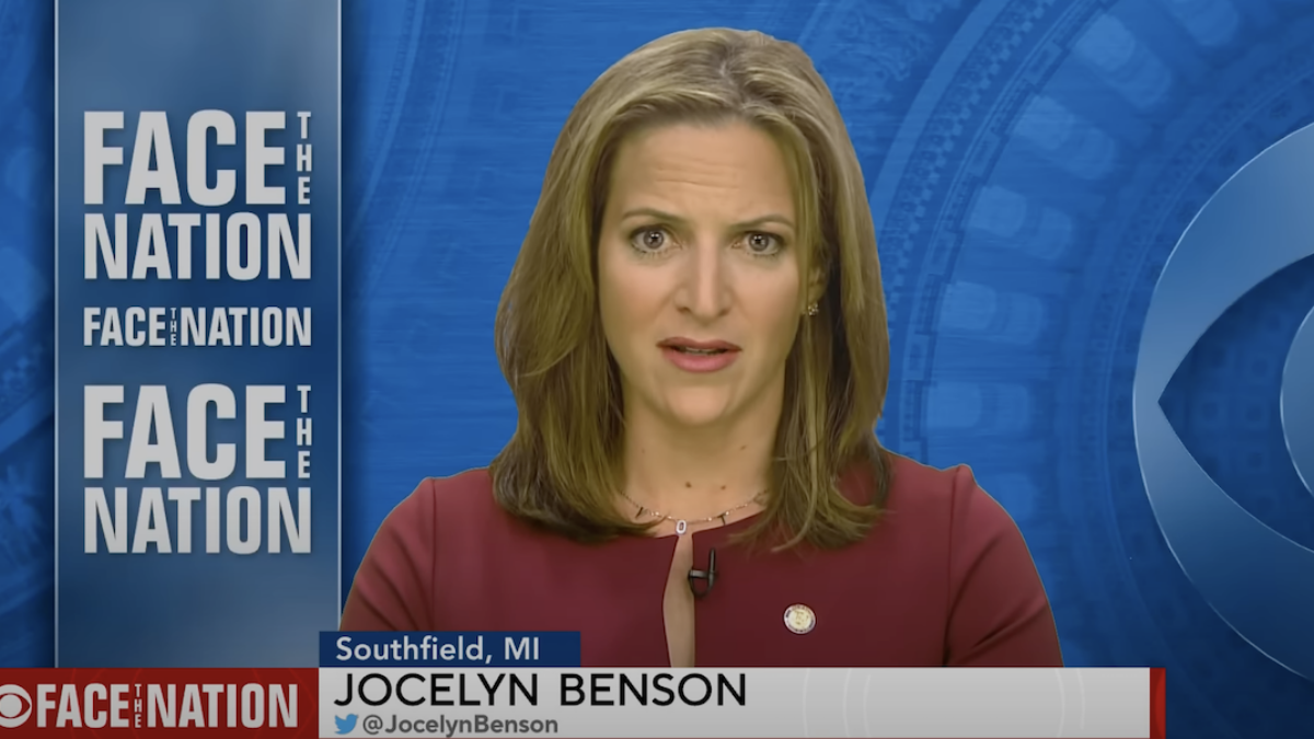 Jocelyn Benson on Face the Nation