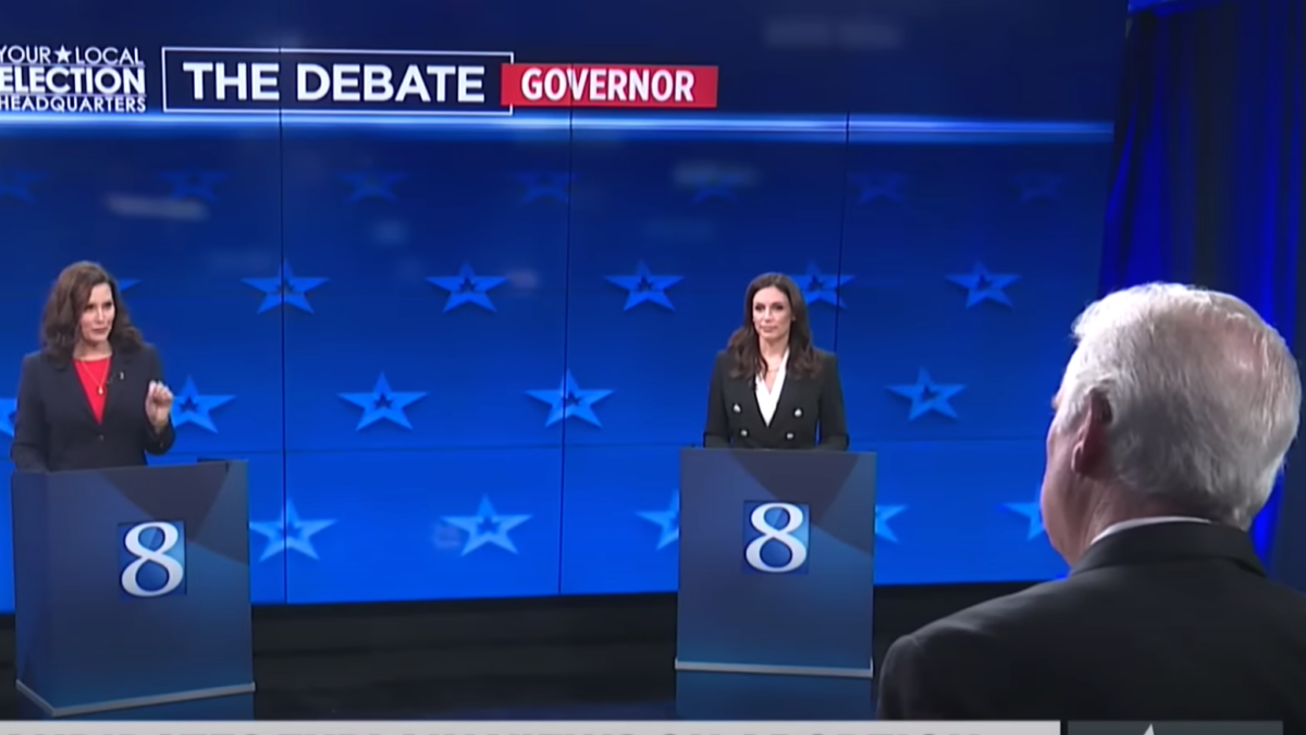 Michigan gubernatorial debate between Gretchen Whitmer and Tudor Dixon