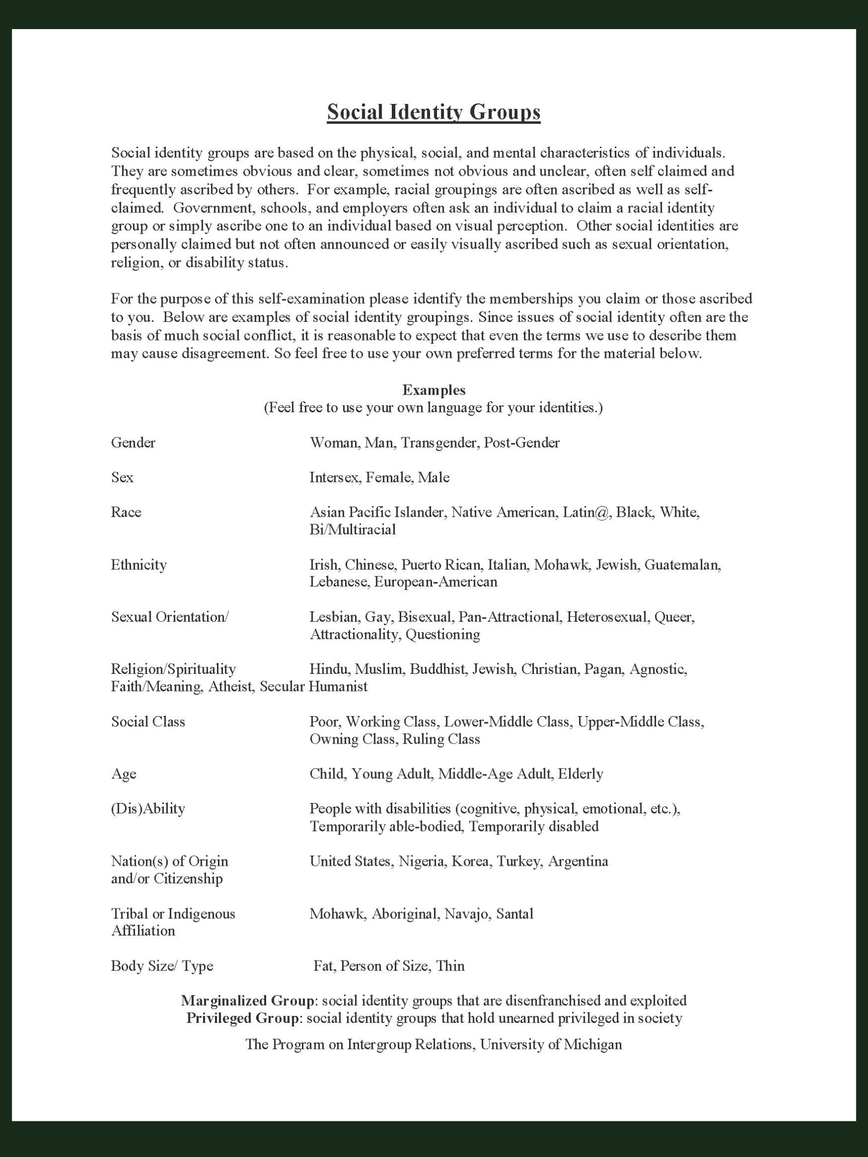 Virginia Students Spend Spanish Class Identifying Their Privilege