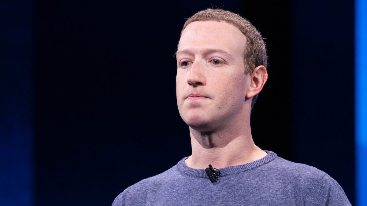 big tech power player Mark Zuckerberg