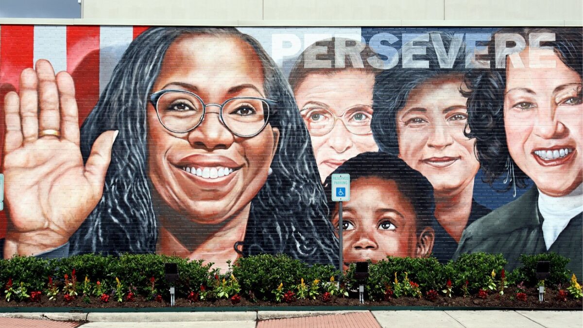 Ketanji Brown Jackson mural