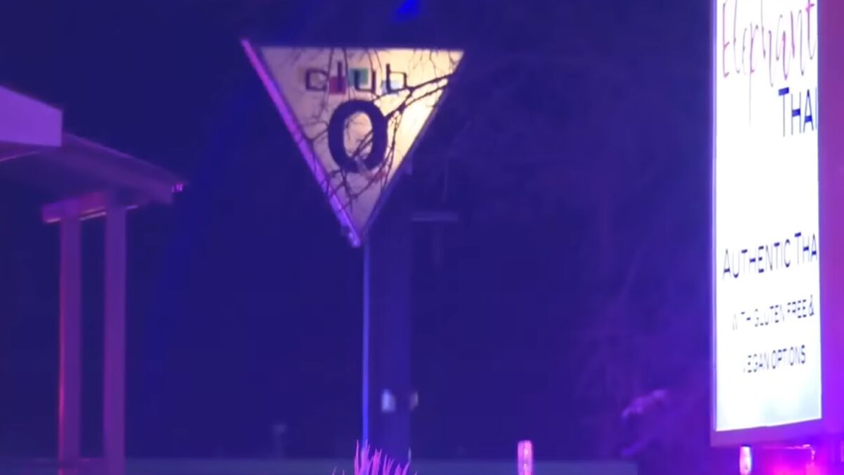 Club Q sign after the Colorado shooting