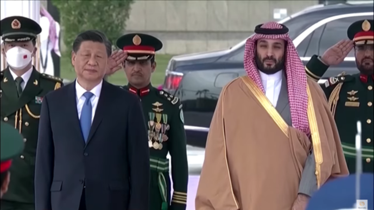 Xi Jinping on his visit to Saudi Arabia