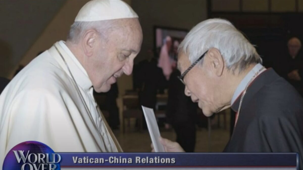 Pope Francis and Cardinal Zen