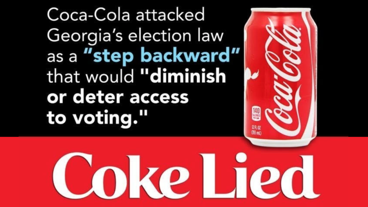After Georgia’s Record Voter Turnout, When Will Coca-Cola Apologize For Lying About State Election Law?
