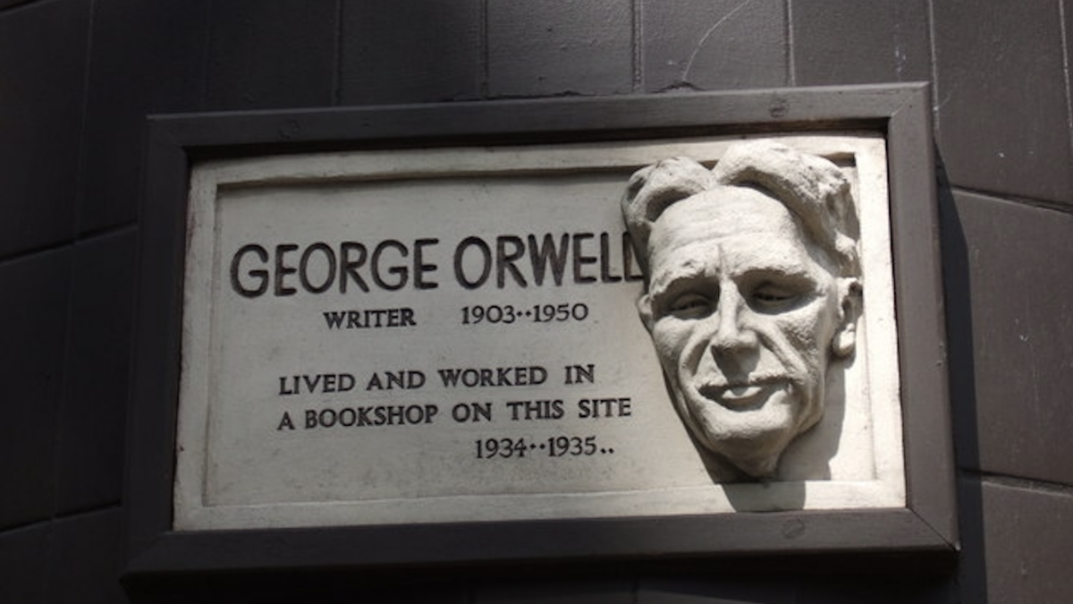 George Orwell in Hampstead