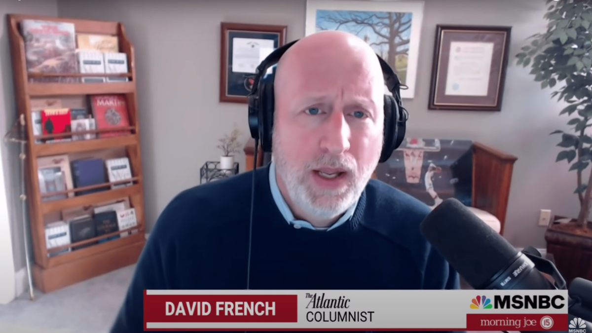 David French on MSNBC