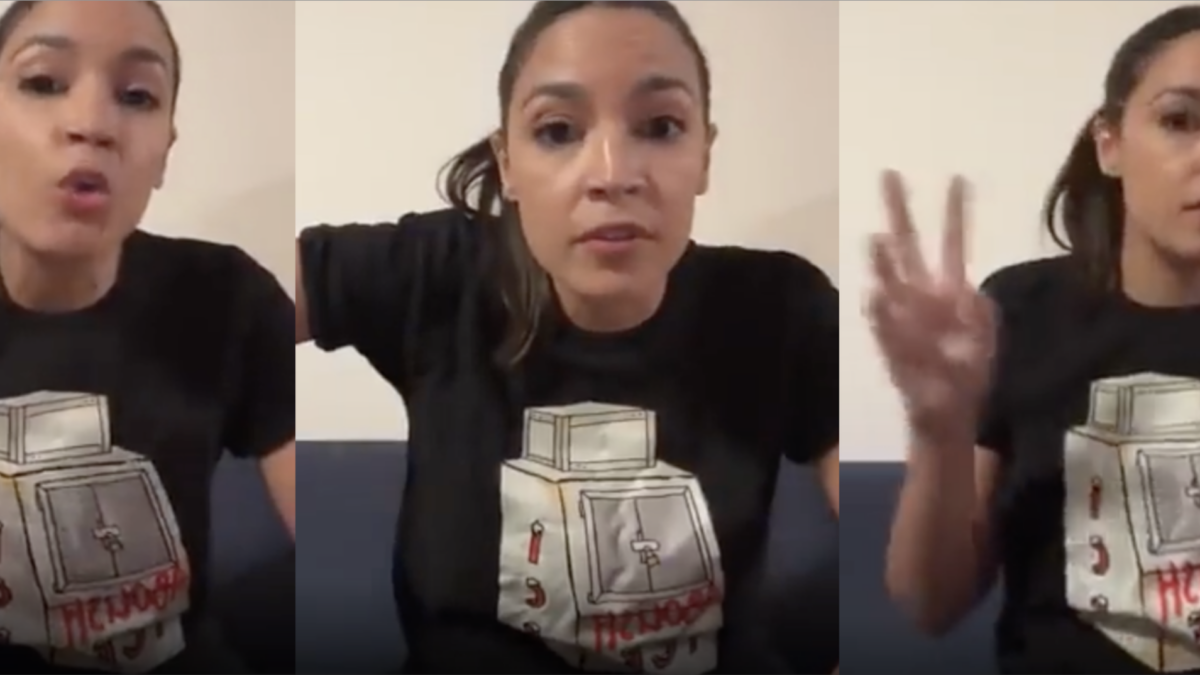 Alexandria Ocasio Cortez going on an abortion rant