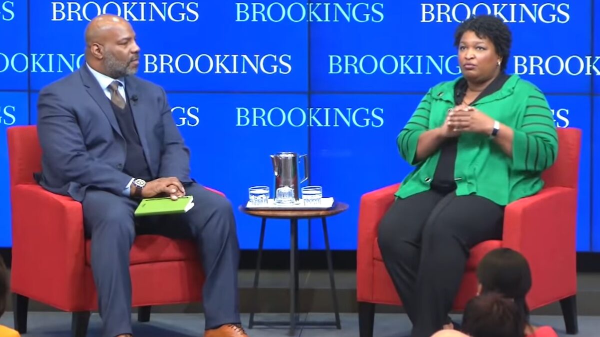 Stacey Abrams at Brookings Institution