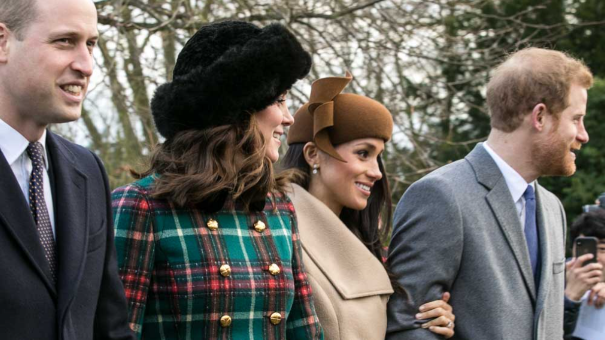 William, Kate, Meghan, and Harry