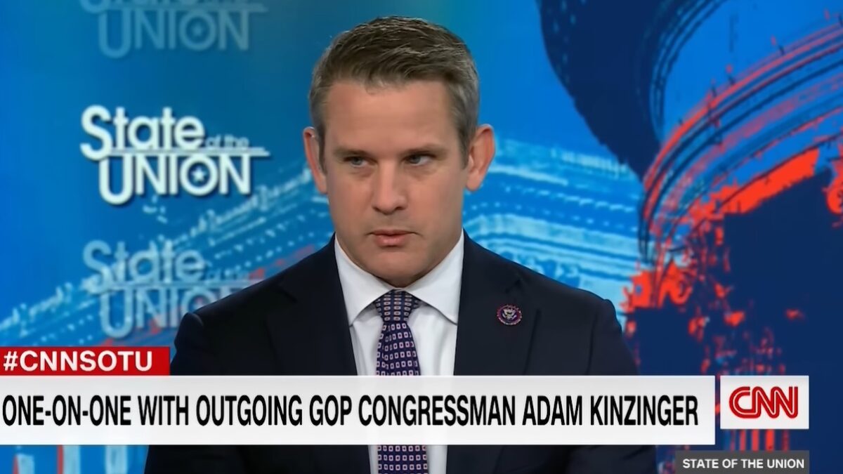 Adam Kinzinger on CNN