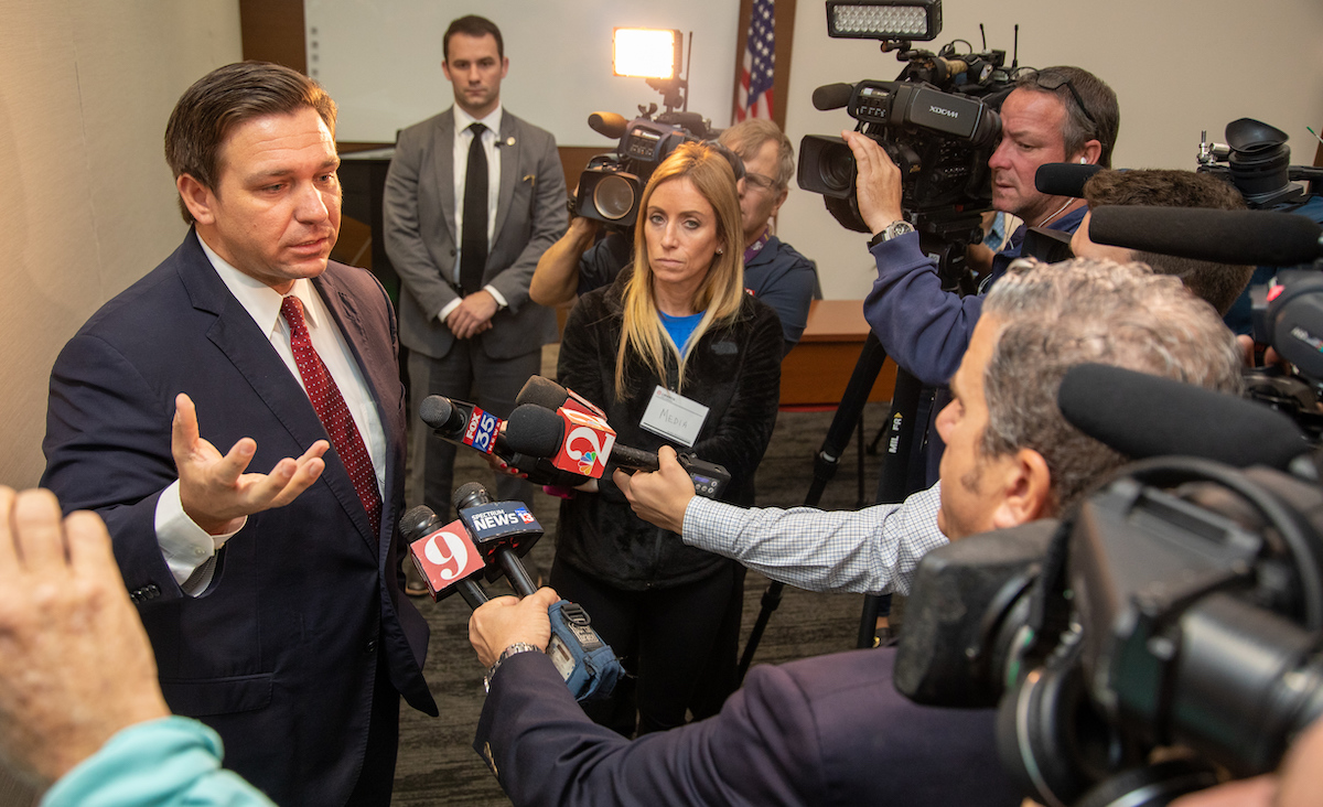 NextImg:NYT Frustrated That DeSantis Isn't Dumb Like Their Staff Writers