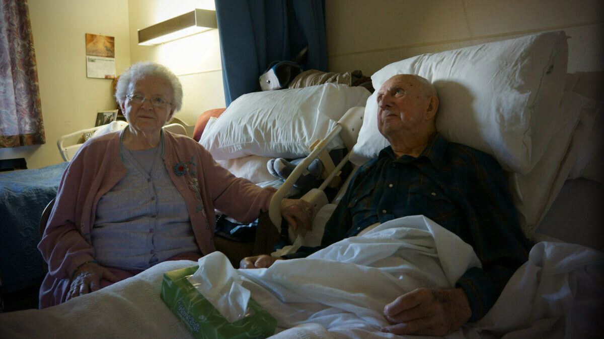 elderly in hospital