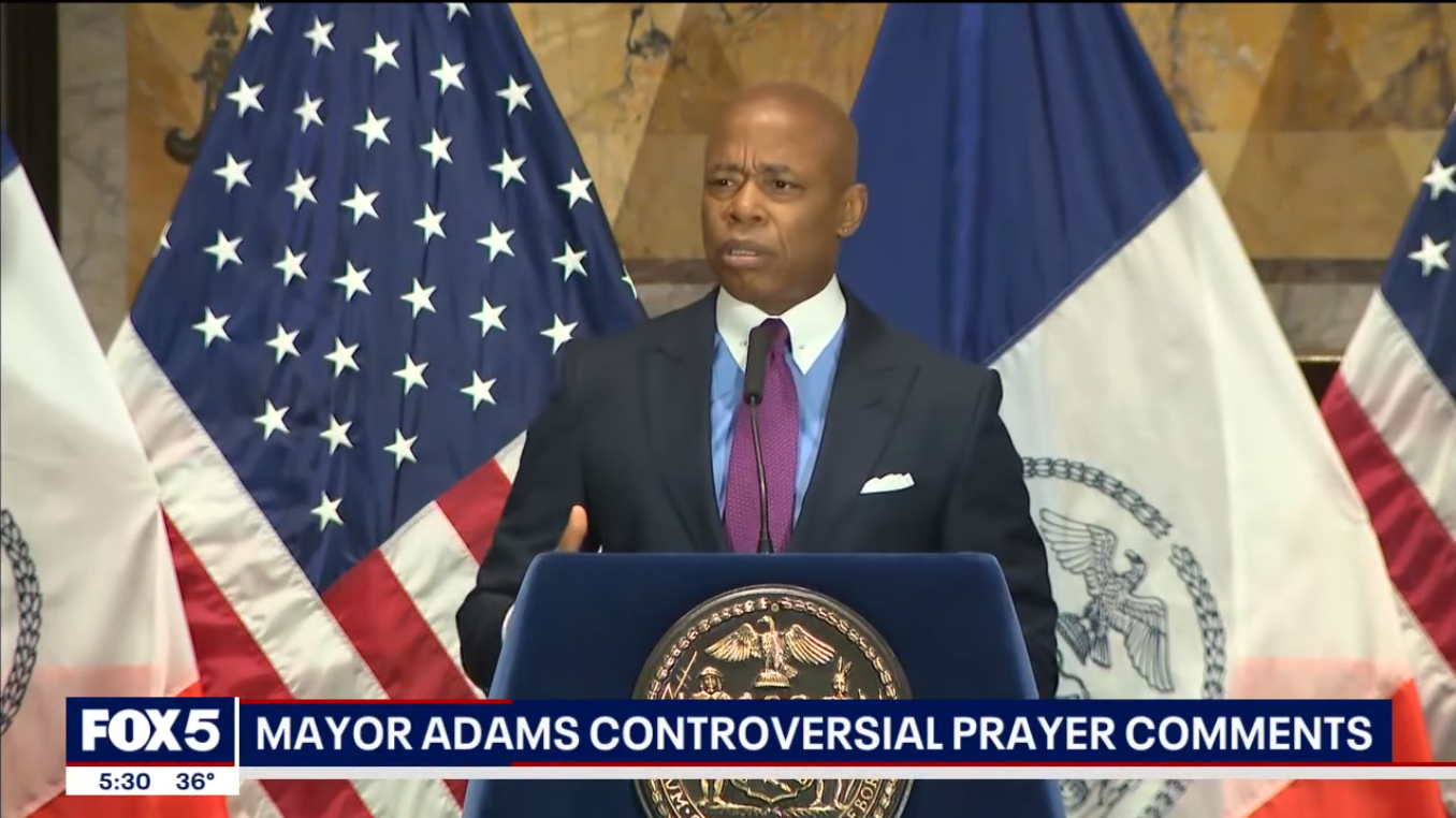 Leftists Don’t Mind NYC Mayor Eric Adams’ Religious Talk Because He Puts Politics First