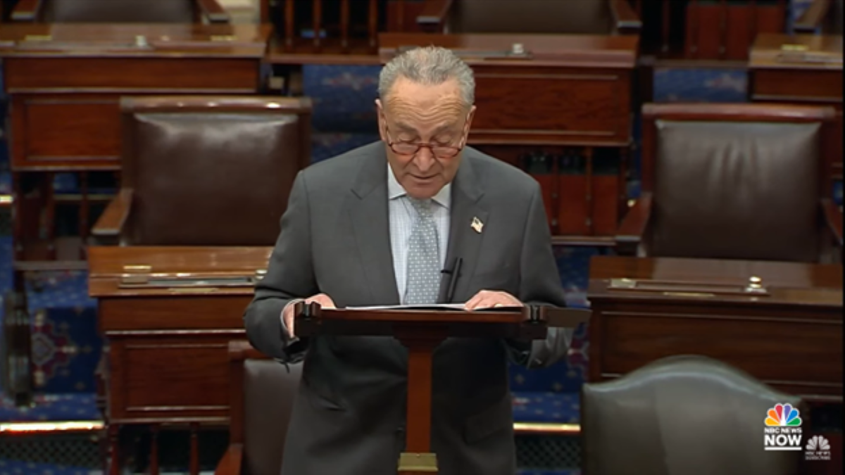 Schumer: To Protect Democracy, I Need The One Network I Don’t Control To Stop Airing Raw Footage Of Congress