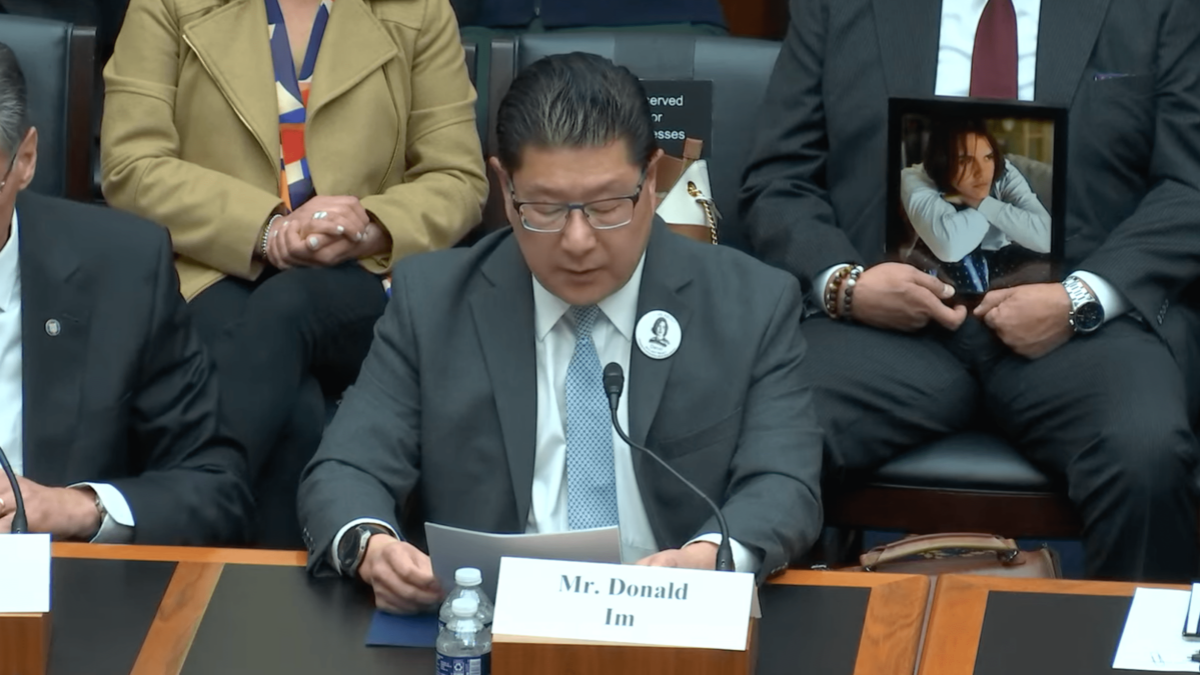 Witness Donald Im discusses the CCP’s fentanyl industry at congressional hearing