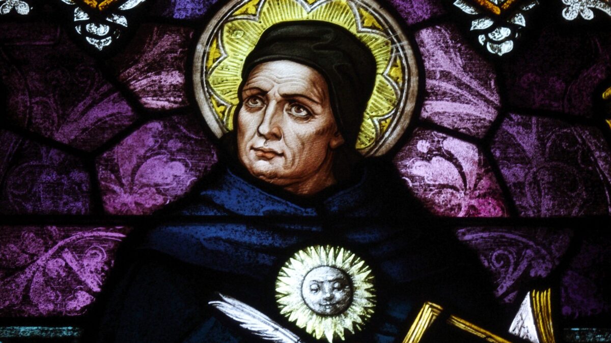 Roman Catholic Philosopher Thomas Aquinas.