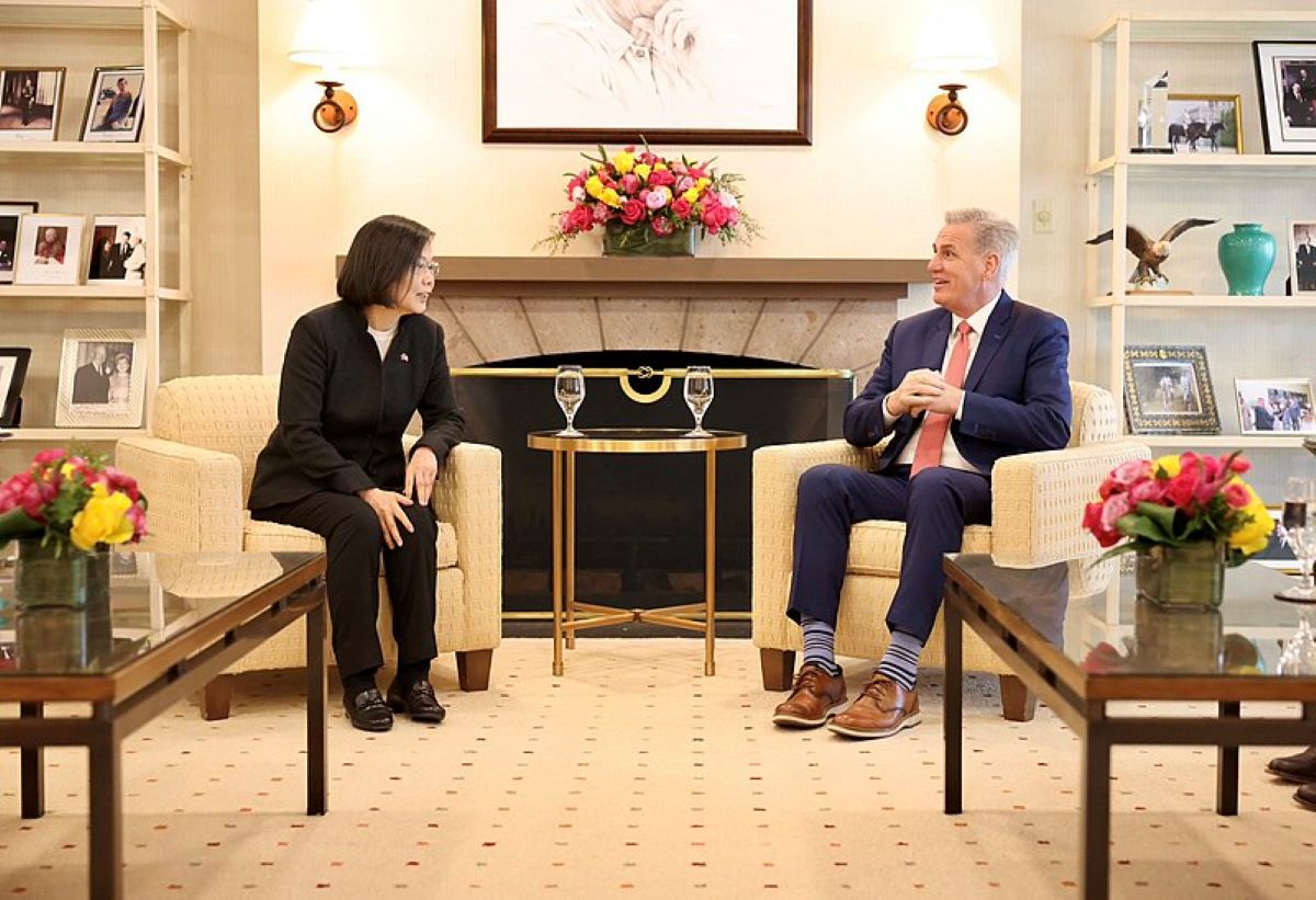 McCarthy Strengthens U.S.-Taiwan Relations While Biden Allows Red China To Rise