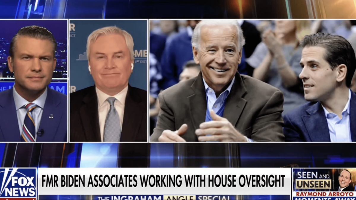 Rep. James Comer: Investigation Into Biden Corruption ‘Doesn’t Look Good For POTUS’