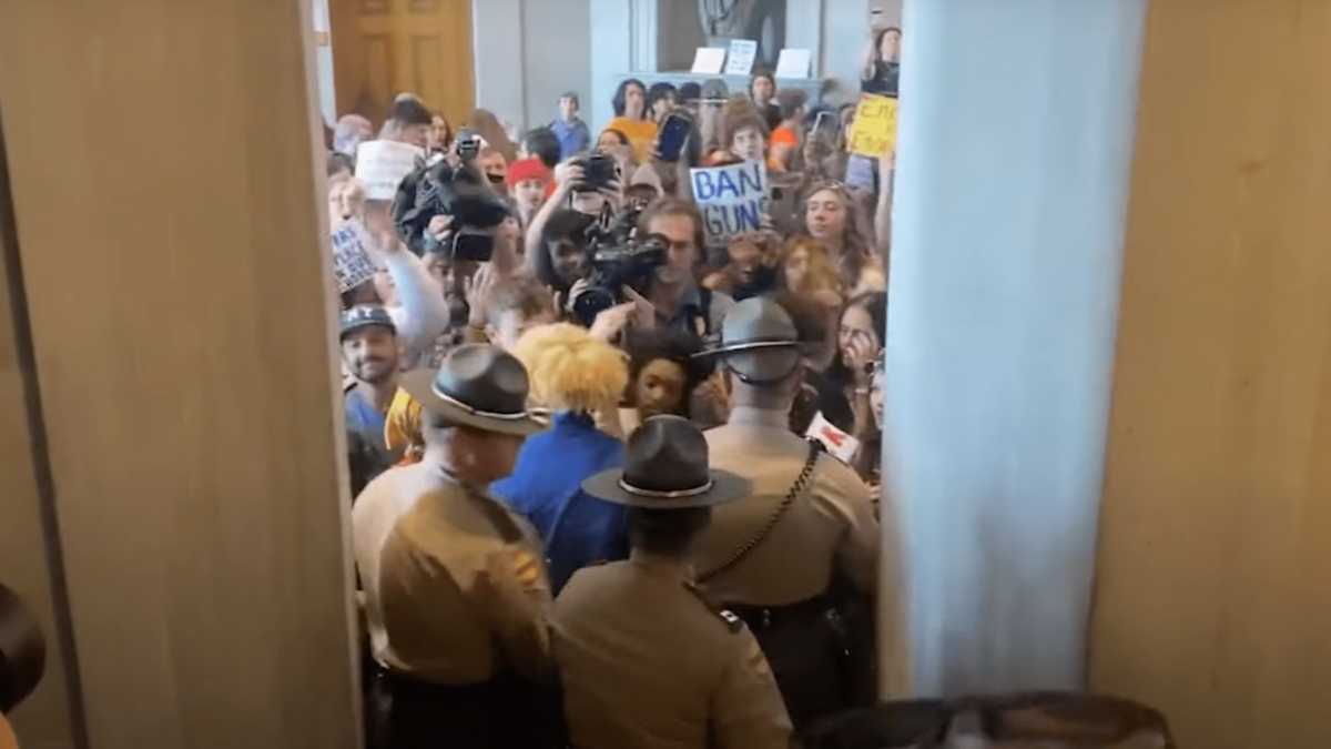 insurrection at Tennessee state capitol