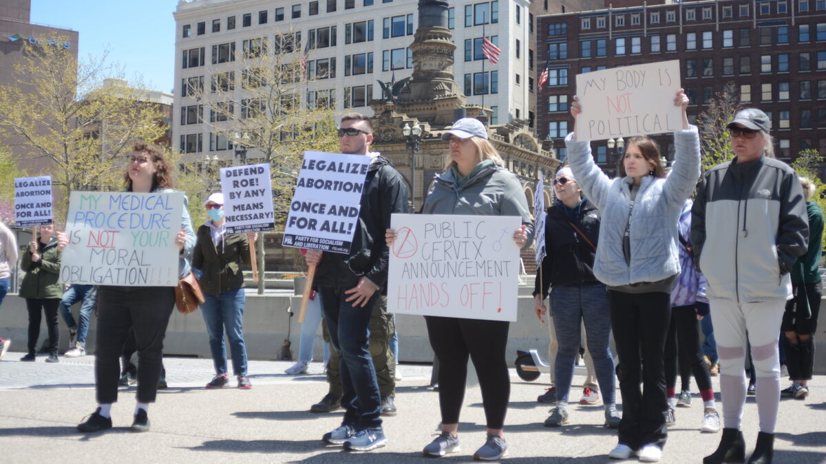 Ohio abortion protest