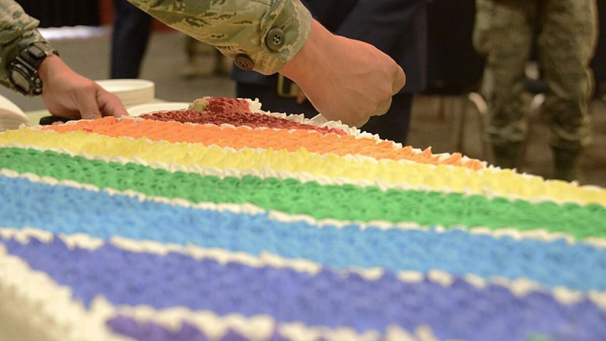 Air Force medical group celebrating Pride Month