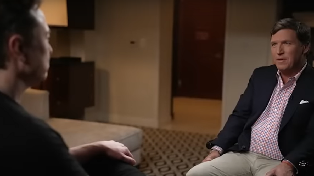 Elon Musk and Tucker Carlson interview