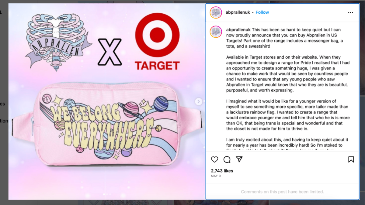 Target collaborates with Satanist to release new trans merch