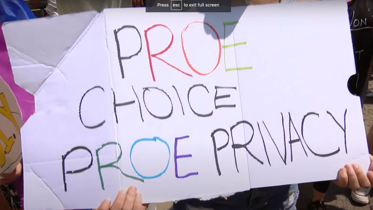 Pro-abortion poster