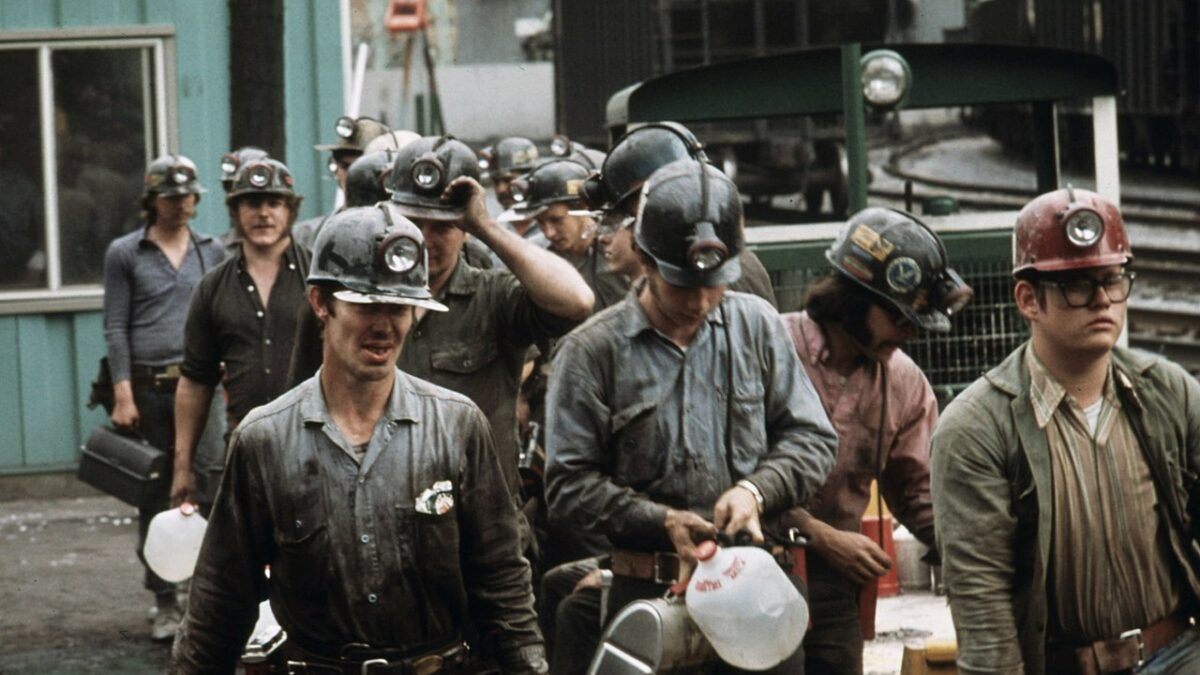 coal mine workers